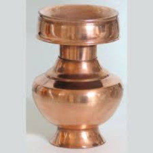 Copper Devi Ghat / Mangal Kalash (8 inch)